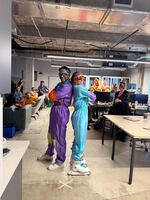 Rapha & Kim, the 80s Skiers/Breakdancers